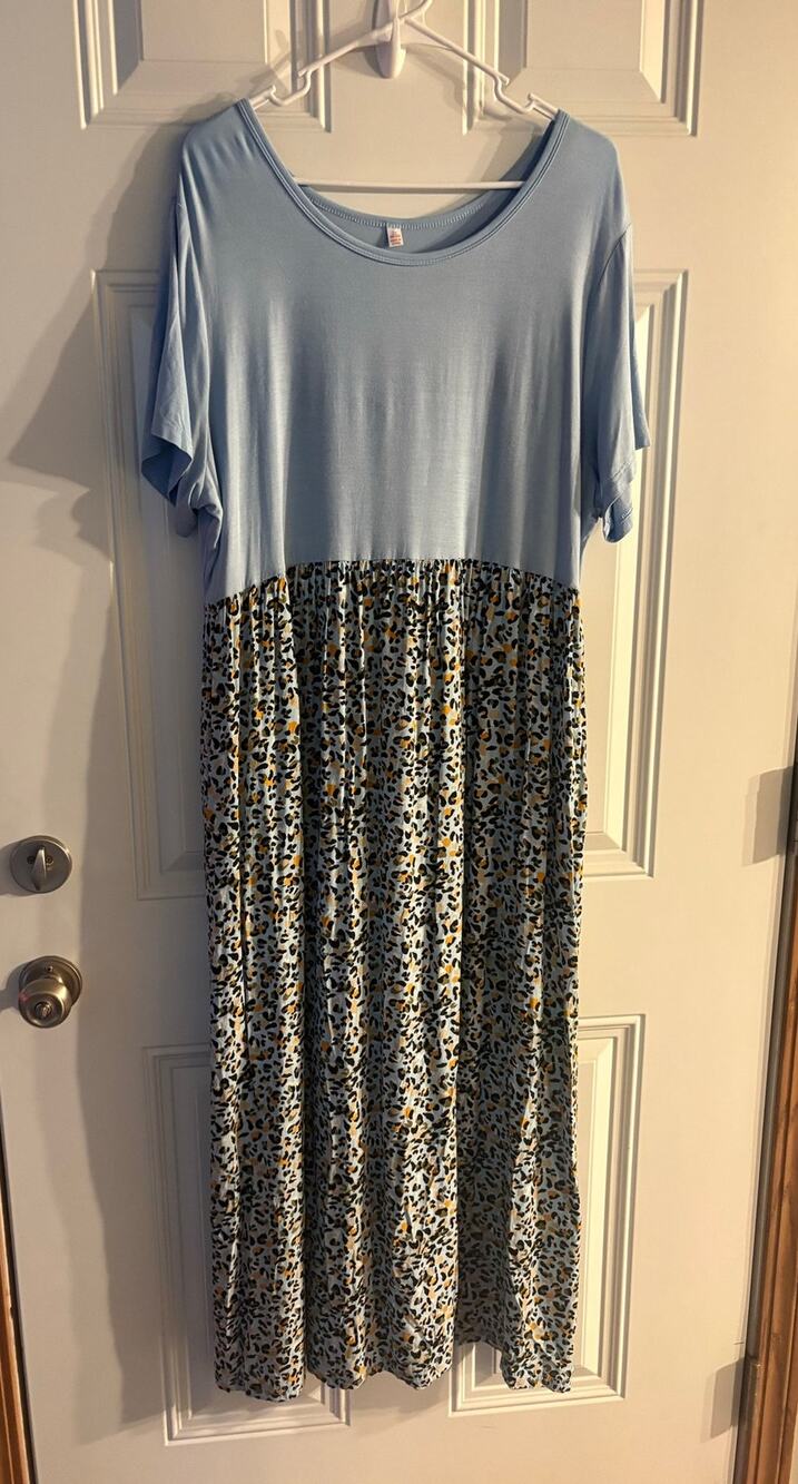 Women’s 2XL Maxi Dress With Pockets